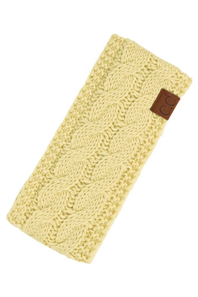 Hana - Wholesale Fashion Headband - Women's - C.C Cable Knit Solid Headband19