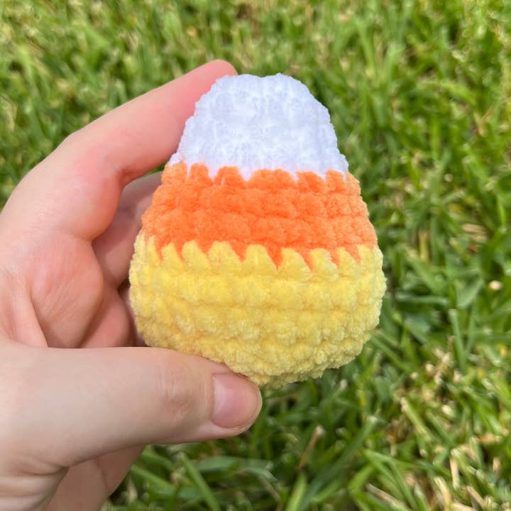 Crochet and Clay Cat - Wholesale Stress Relief Ball/Dough - Halloween Candy Corn Plush Stress Ball Fidget Toy8
