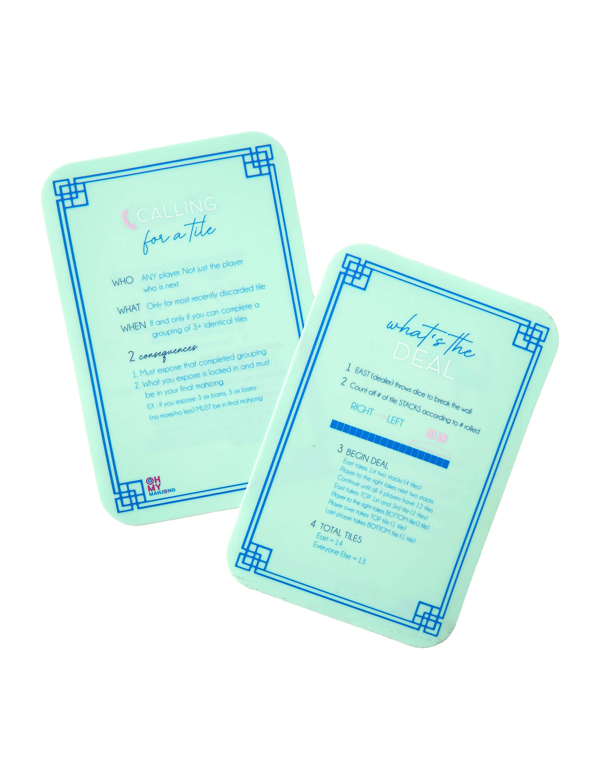 Oh My Mahjong - Wholesale Card Game - Mint Shufflers1