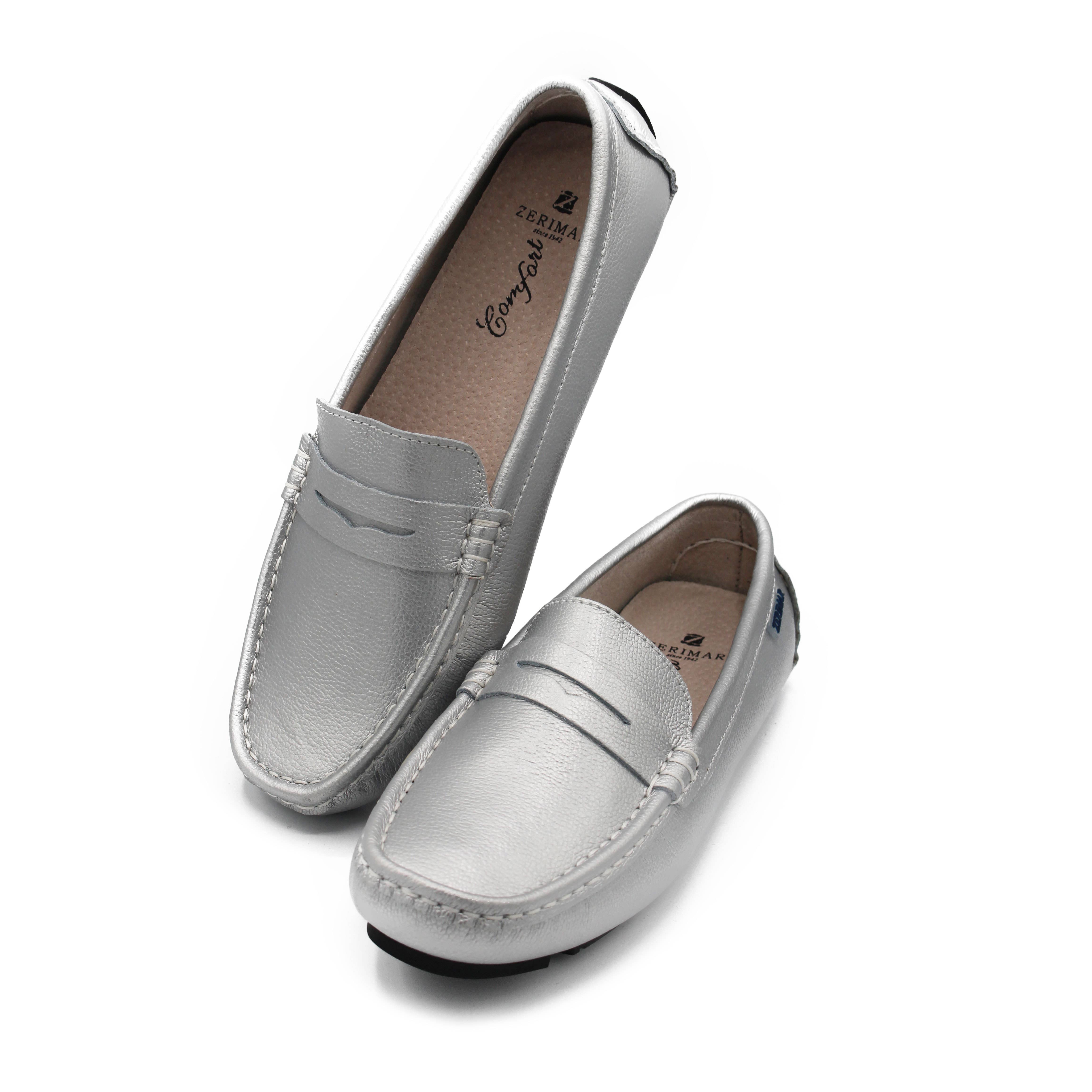 Zerimar 1942 - Wholesale Loafers - Women's - Women's Leather Moccasin Loafer Flat Shoes-Zerimar17