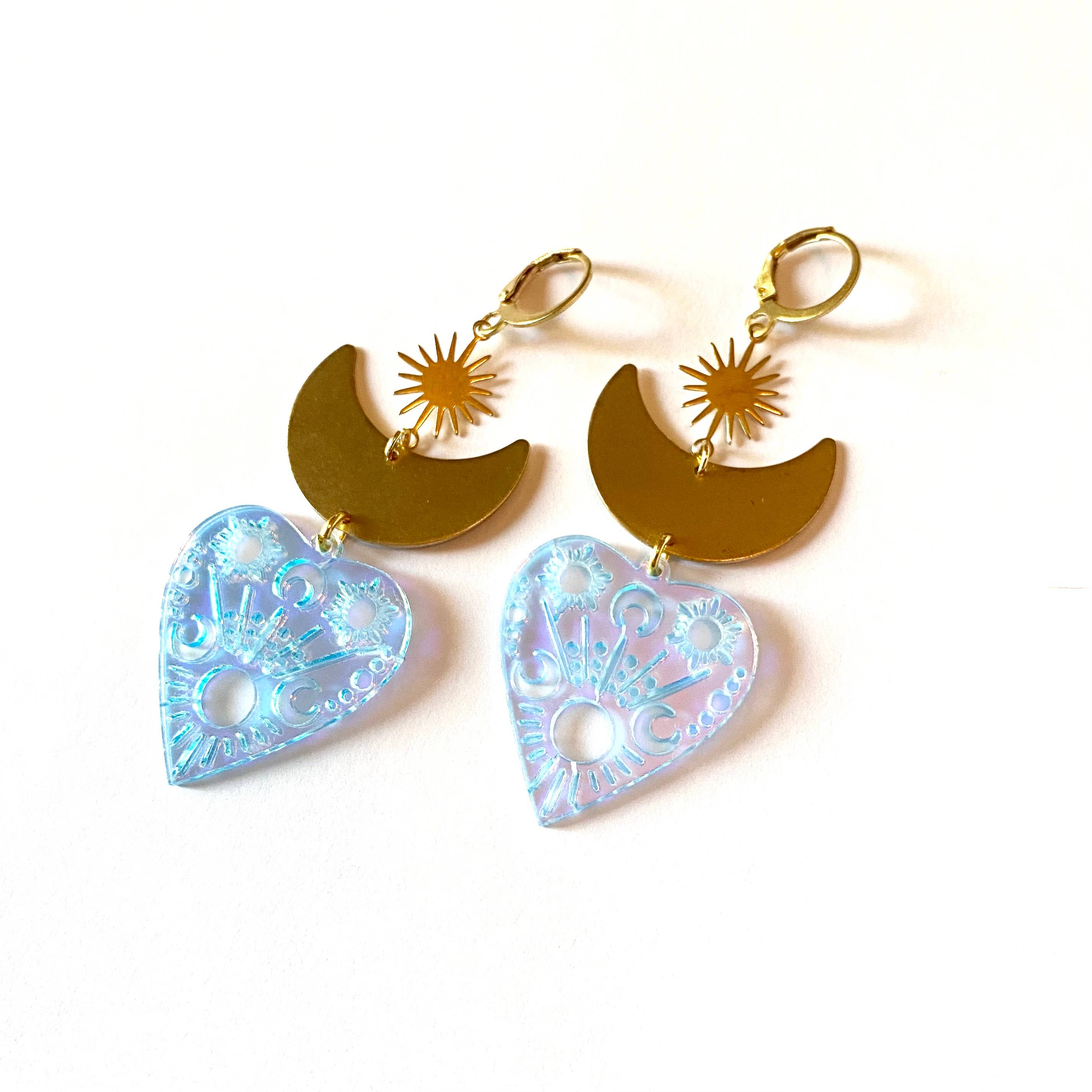 Sophia Louiz - Wholesale Dangle Earrings - Heart & Dagger Earrings2