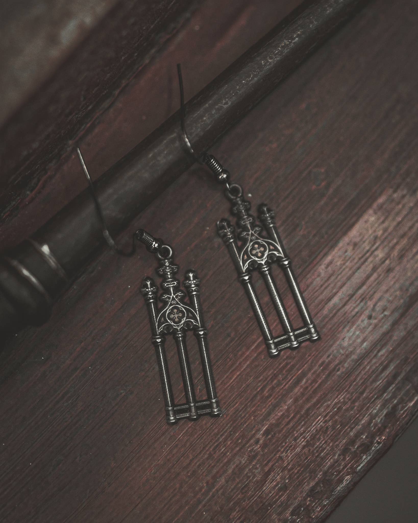 The Pretty Cult - Wholesale Dangle Earrings - Cemetery Walks Earrings – Gothic Statement Jewelry5