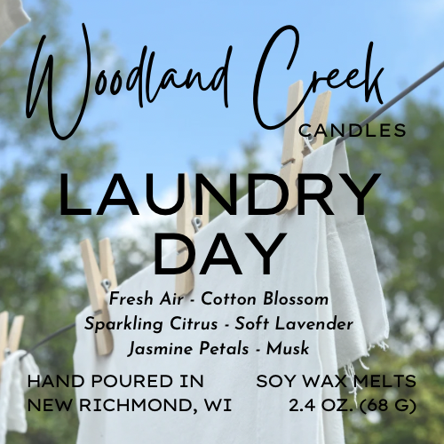 Woodland Creek Candles - Wholesale Wax Melt - Laundry Day Wax Melts0