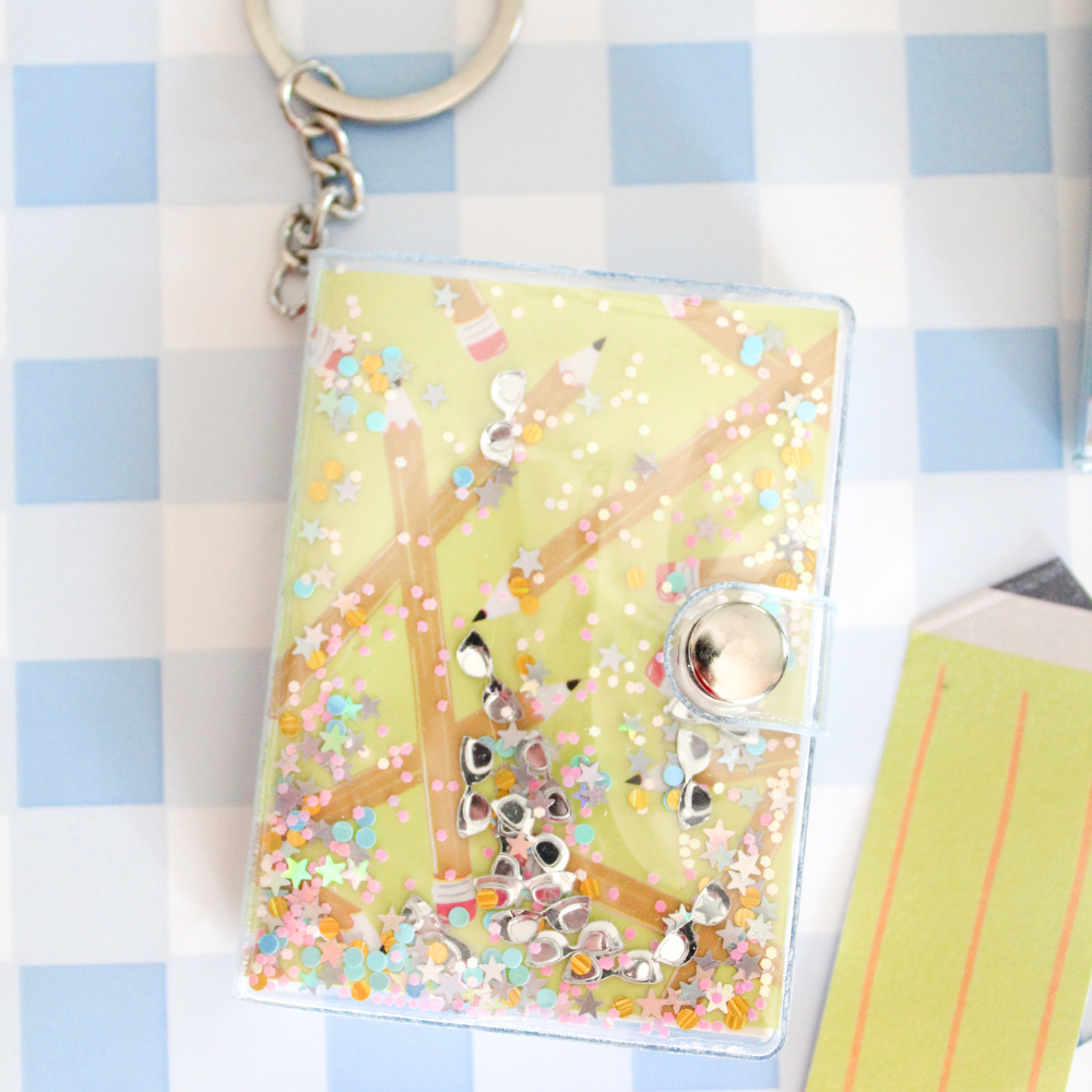 Jollity & Co. + Daydream Society – wholesale Keychain – Child – Smarty Pants Notebook Keychain - 4 Color Options6