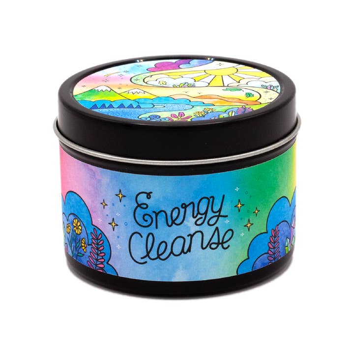 Rachel Beyer - Wholesale Travel Candles - Energy Cleanse Magic Aromatherapy Candle - Citrus & Herb11