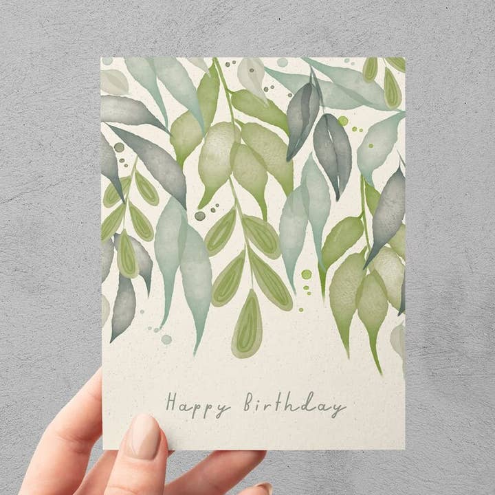 Grußkarte Happy Birthday SPING 2023 für den Großhandel von Manu Wendt - Artwork & Illustration