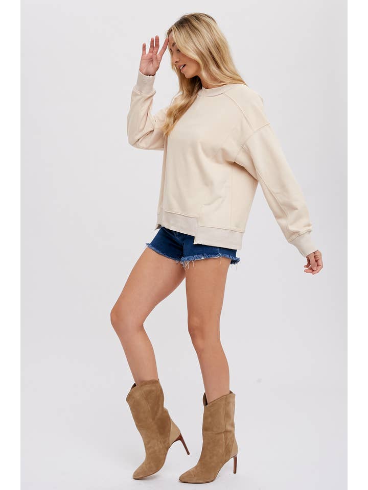 Bluivy - Wholesale Sweatshirt - Women's - BOXY SWEATSHIRT17