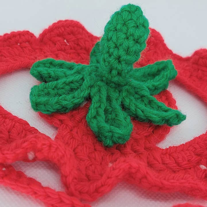 Glitter Ghost Clothing and Accessories – Engroshandel Hundehat - Hund – Hæklet Jordbærhue - Kattehjelm - Pet Hat6