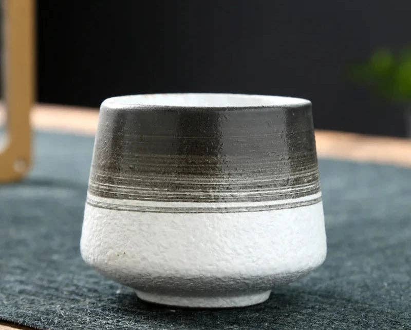 BlakOutlet - Venta al por mayor Taza - Taza de cerámica vintage de barro grueso6