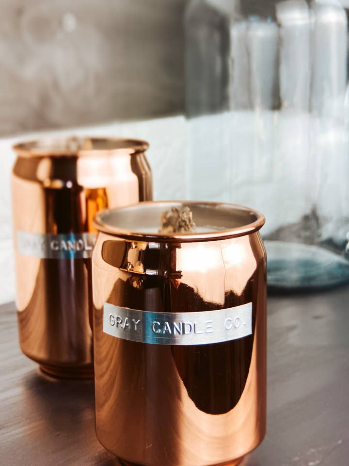 Salbei, Amber, Zimt | Kerze des ätherischen Ö für den Großhandel von Gray Candle Co.