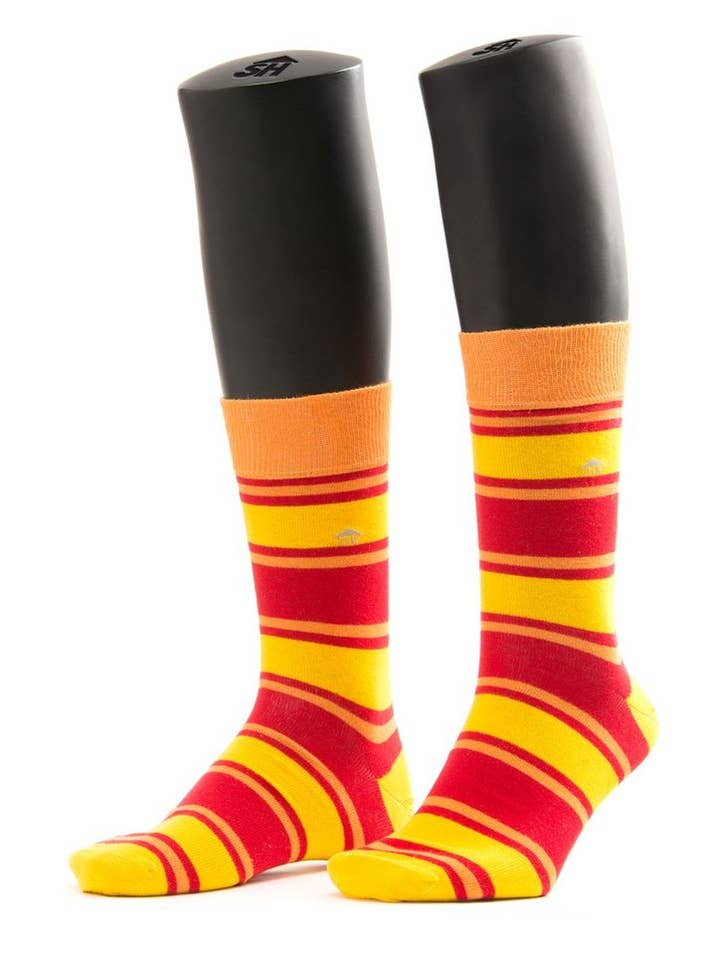 Socken mit drei Farbstreifen für den Großhandel von CalzeMie