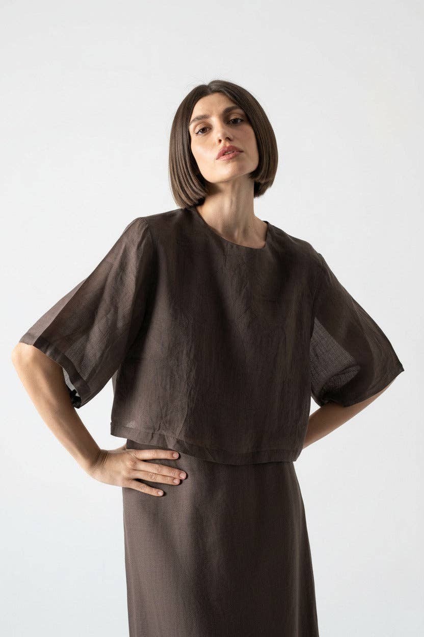 LUXMII – wholesale Blus - Dam – Stella Toppkakao1