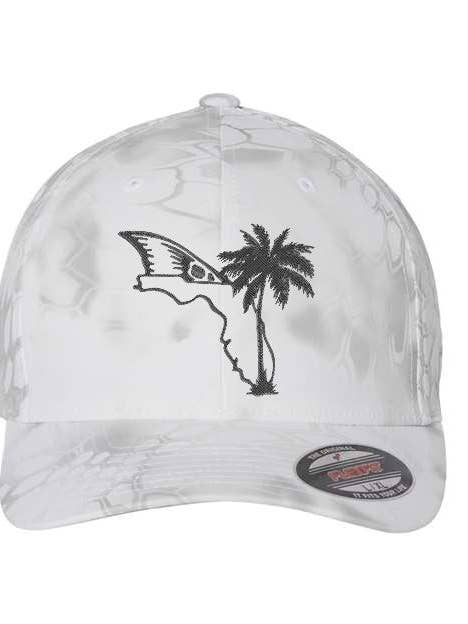 Florida Redfin Kryptek Fishing Flexfit Hat for wholesale by Beer Budget Designs