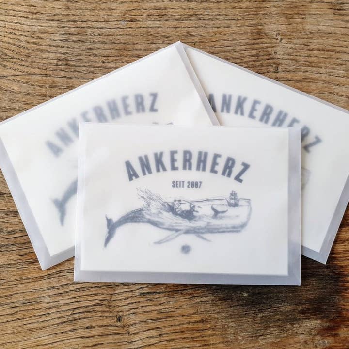 Ankerherz Verlag - Vendita all'ingrosso Cartoline - 10 cartoline Moby Dick2