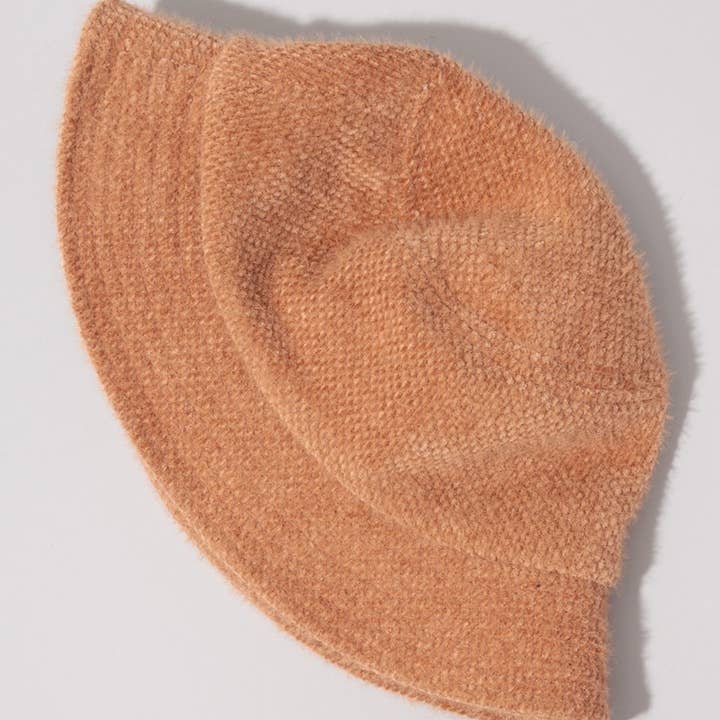 Fashion City – wholesale Bucket hat – Women's – Super Soft Feather Yarn Bucket Hat7