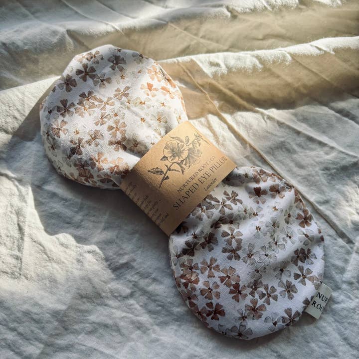 Nurtured Root + Co. - Wholesale Spa/Therapy Pillow - Hot & Cold Shaped Eye Pillow5