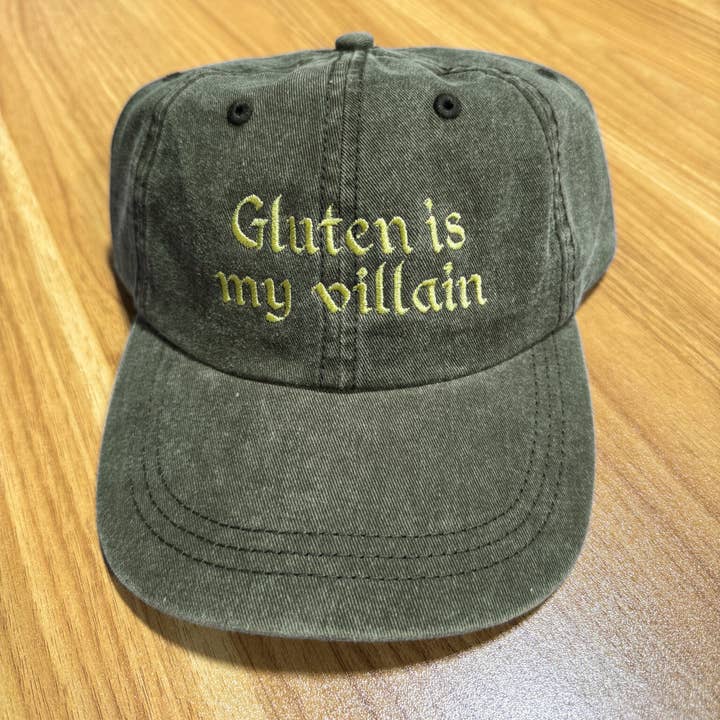 Gluten is my Villain Hat for wholesale by Emily Paige Company