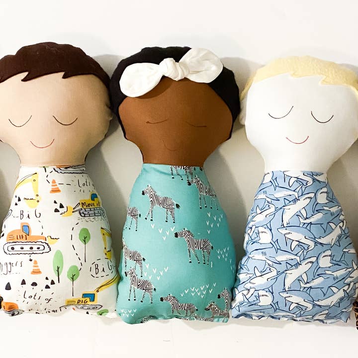 Nixon & Norman - Wholesale Doll - Kids - Mini Fabric Doll