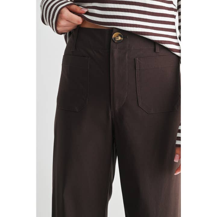 FUN2FUN - Wholesale Pants - Women's - POCKET DETAIL PANTS40