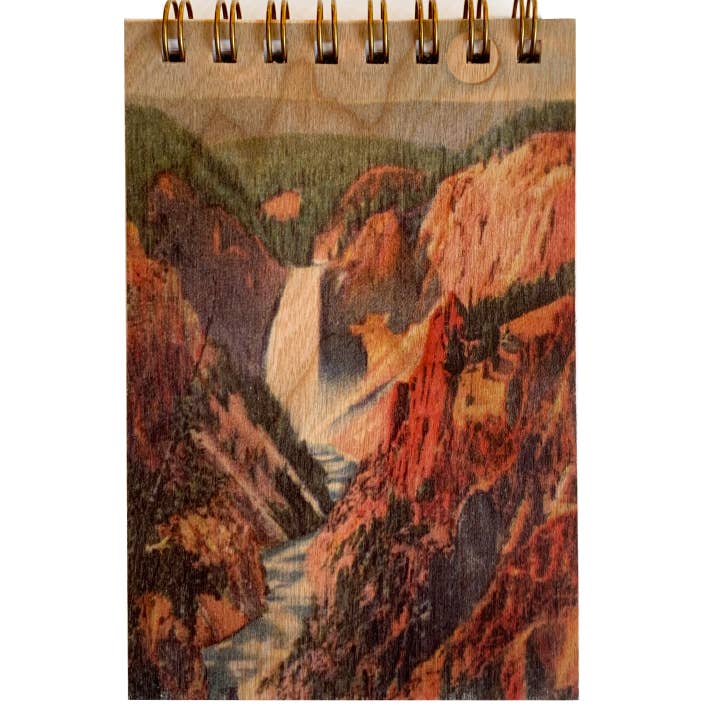 Wood Notepad - Canyon for wholesale by Spitfire Girl