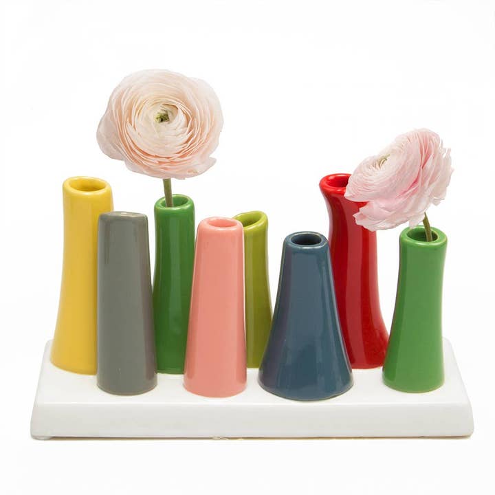 Chive UK - Wholesale Vase - Pooley - Glazed Ceramic Single Stem Bud Vase18