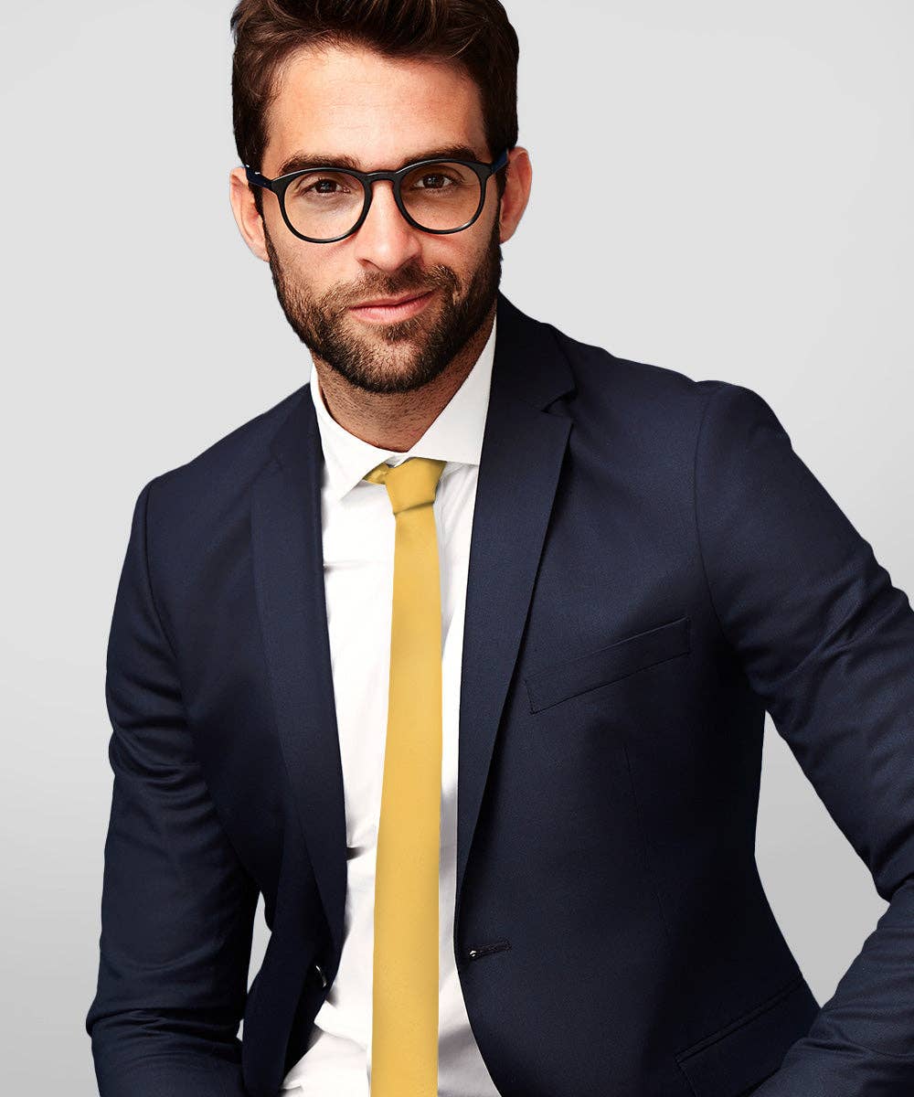 Dubal Brothers - Vente Cravate – homme - Cravate fine unie (4 paquets) par Vittorio Farina59