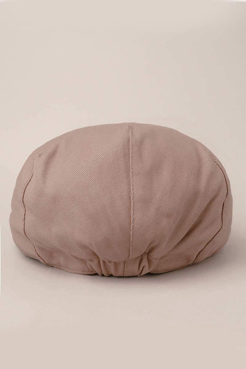 Fashion City - Wholesale Newsboy/Schoolboy Hat - Men's - Men's Solid Plain Cotton Newsboy Ivy Cap3