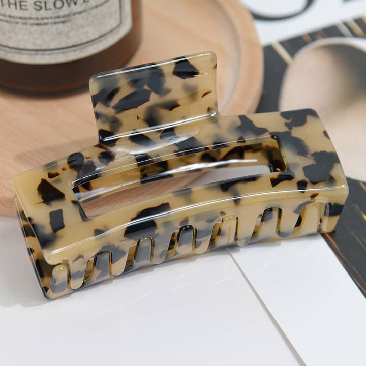 TheDivaSoap - Wholesale Hair Clip - Women's - Acetate Tortoise Shell Hair Claw, Eco-Friendly