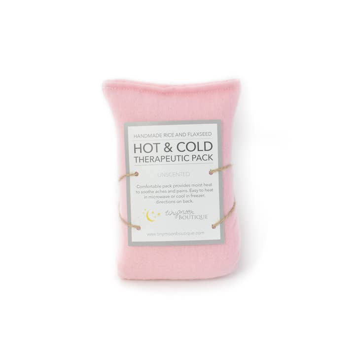 Hot and Cold Therapeutic Pack Pink Solid for wholesale by Tiny Moon Boutique