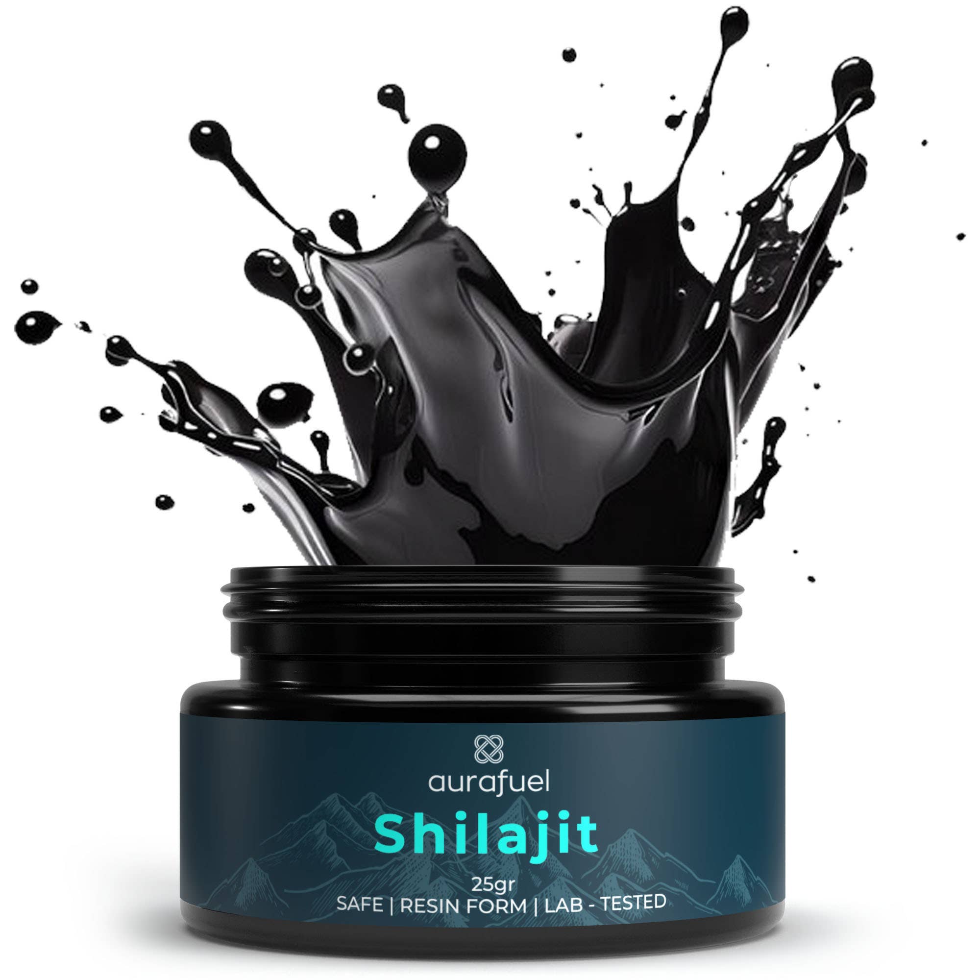 Aurafuel - Wholesale Oral Supplement/Vitamin - Pure Shilajit Resin from Himalaya - 25g4