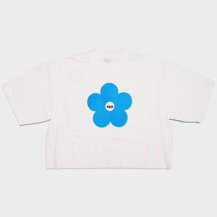 Blauw Meh t-shirt voor wholesale door SOI STUDIO