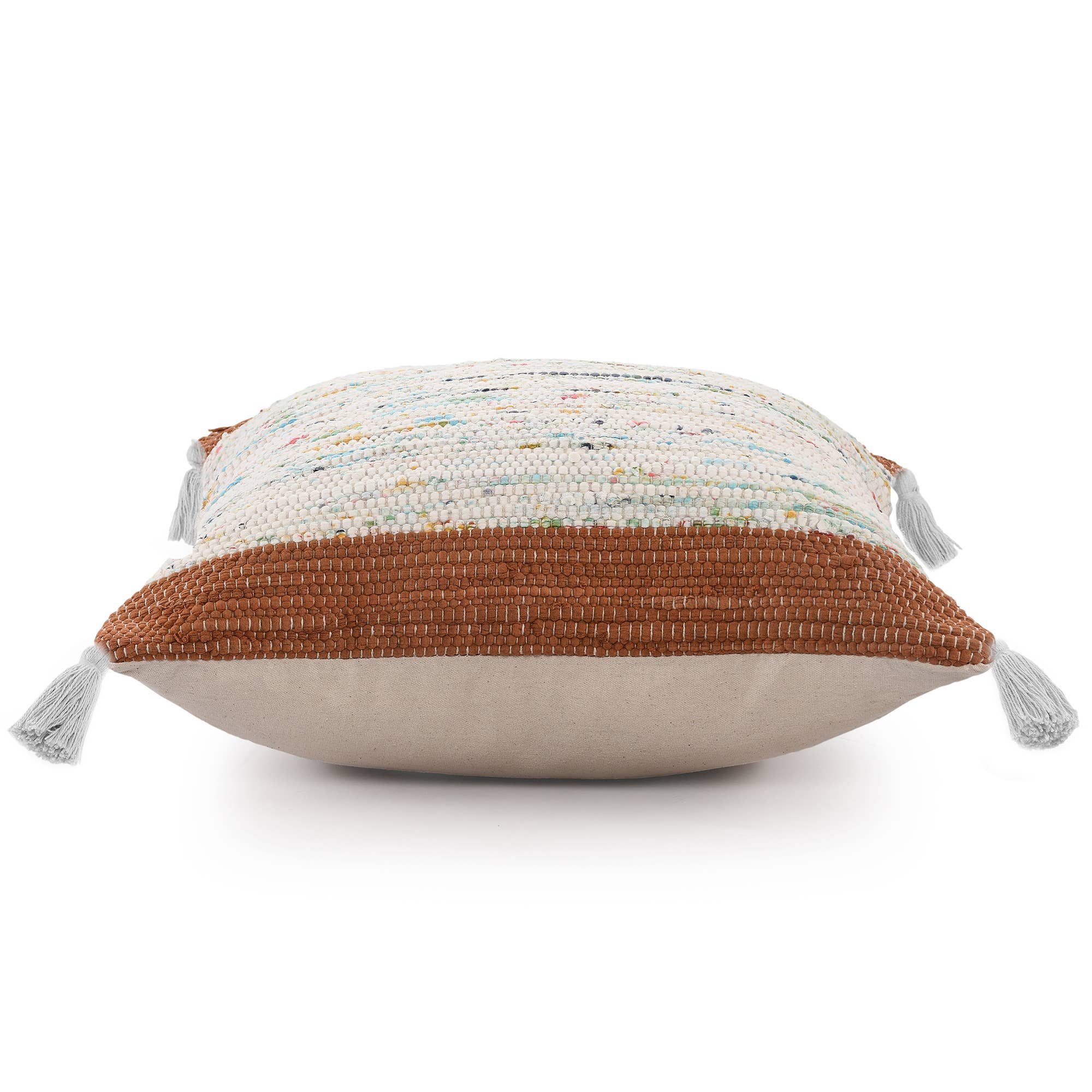 LR Home - Vente Coussin décoratif - Coussin décoratif moderne en coton tissé à la main Ravina11