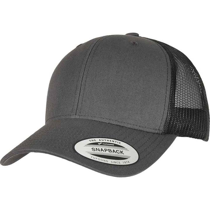 Pierre Francis – wholesale Truckerkeps - Herr – Flexfit - Retro Trucker tvåfärgad keps