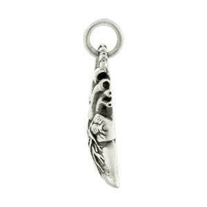 Plazko - Wholesale Individual Charm/Pendant - Anatomical-Heart Charm Sterling Silver 20x10mm - 1 pc3