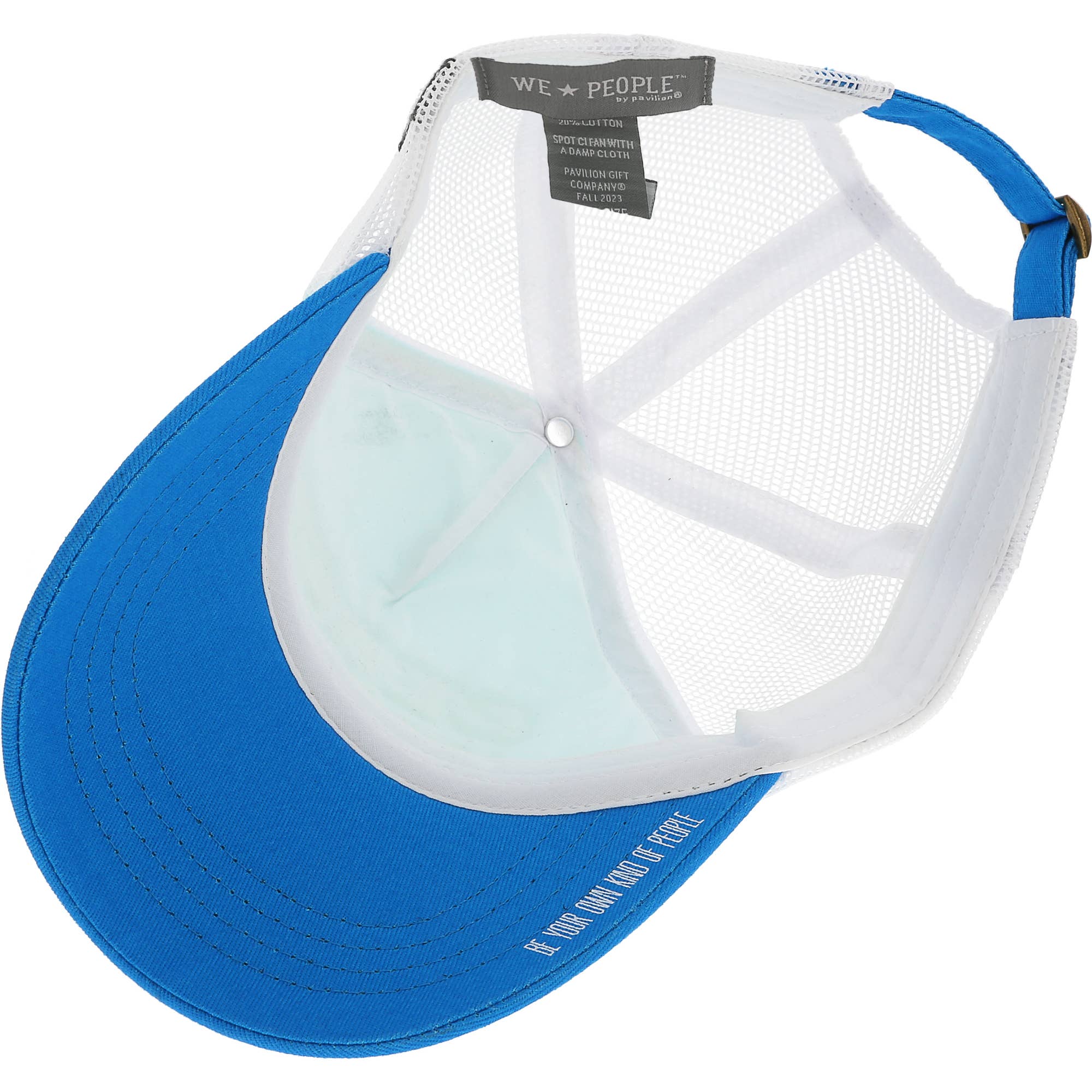 Pavilion - Vendita all'ingrosso Cappellino  da camionista - Unisex - Beach People - Cappello regolabile in neoprene blu chiaro6