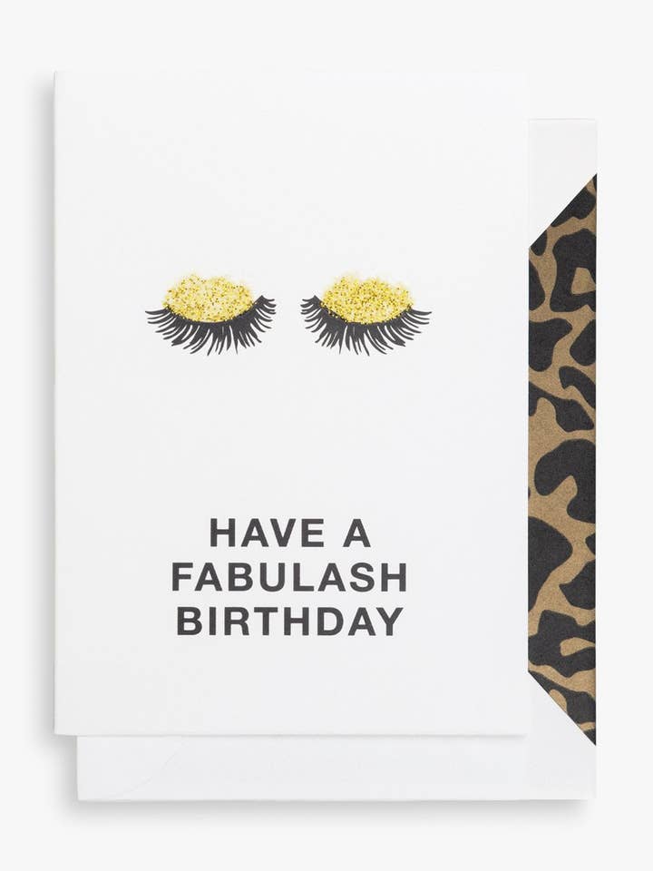 Have a fabulash birthday GREETING CARD A6 for wholesale by Cardsome