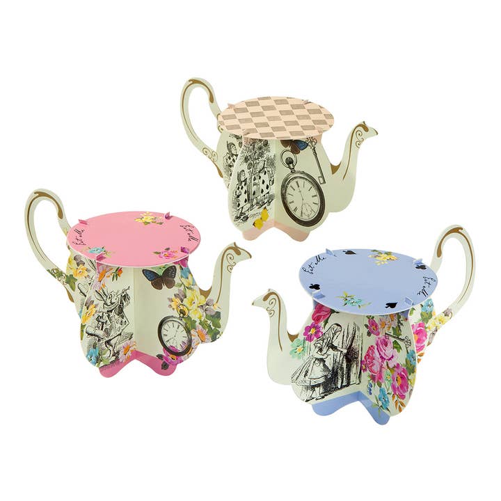 Alice in Wonderland Teapot Cake Stands and other Purchase Wholesale alice and wonderland. Free Returns & Net 60 Terms on Faire trending on Faire.