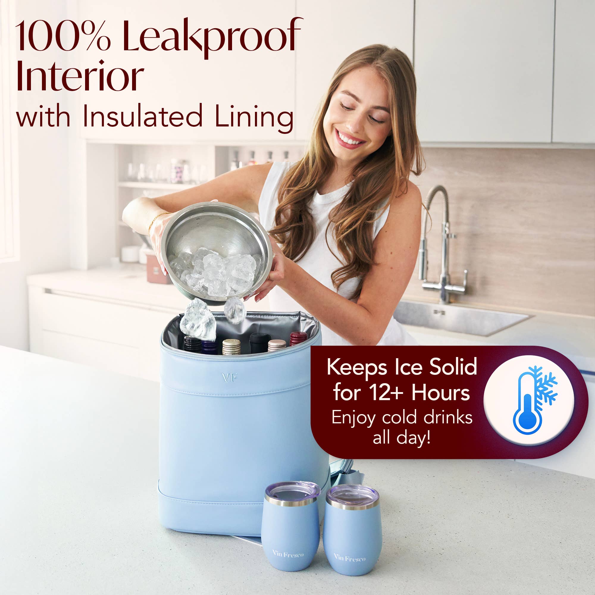 Vin Fresco - Vente Glacière/sac isotherme - Sac à dos glacière isotherme Vin Fresco2