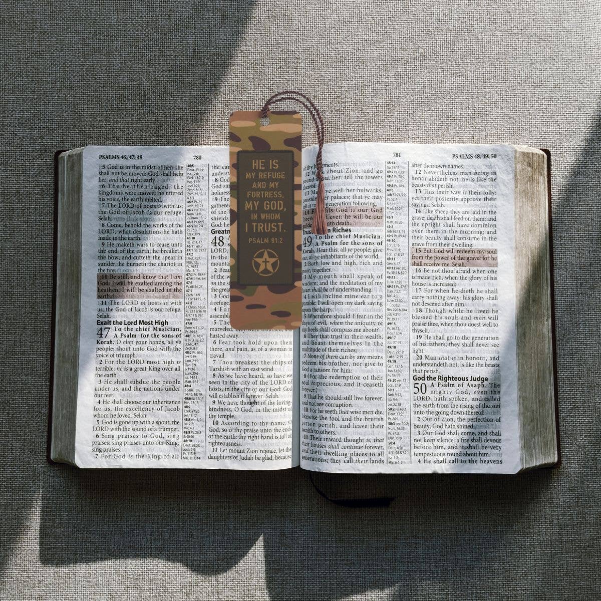 Dicksons - Wholesale Bookmark - Psalm 91 Tassel Bookmark1