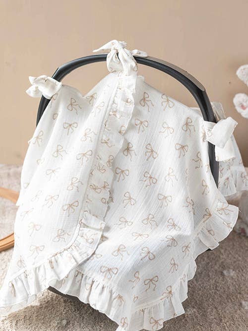 Stroller Cover - Ribbon / Beige for wholesale by Atelier Babbi