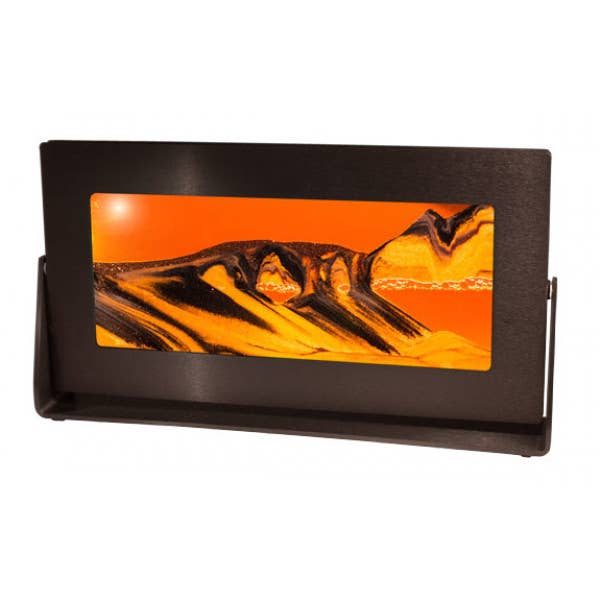 Exotic Sands, Inc. - Wholesale Decorative Tabletop Object - Black Anodized Metal - Rectangle (Contemporary)3