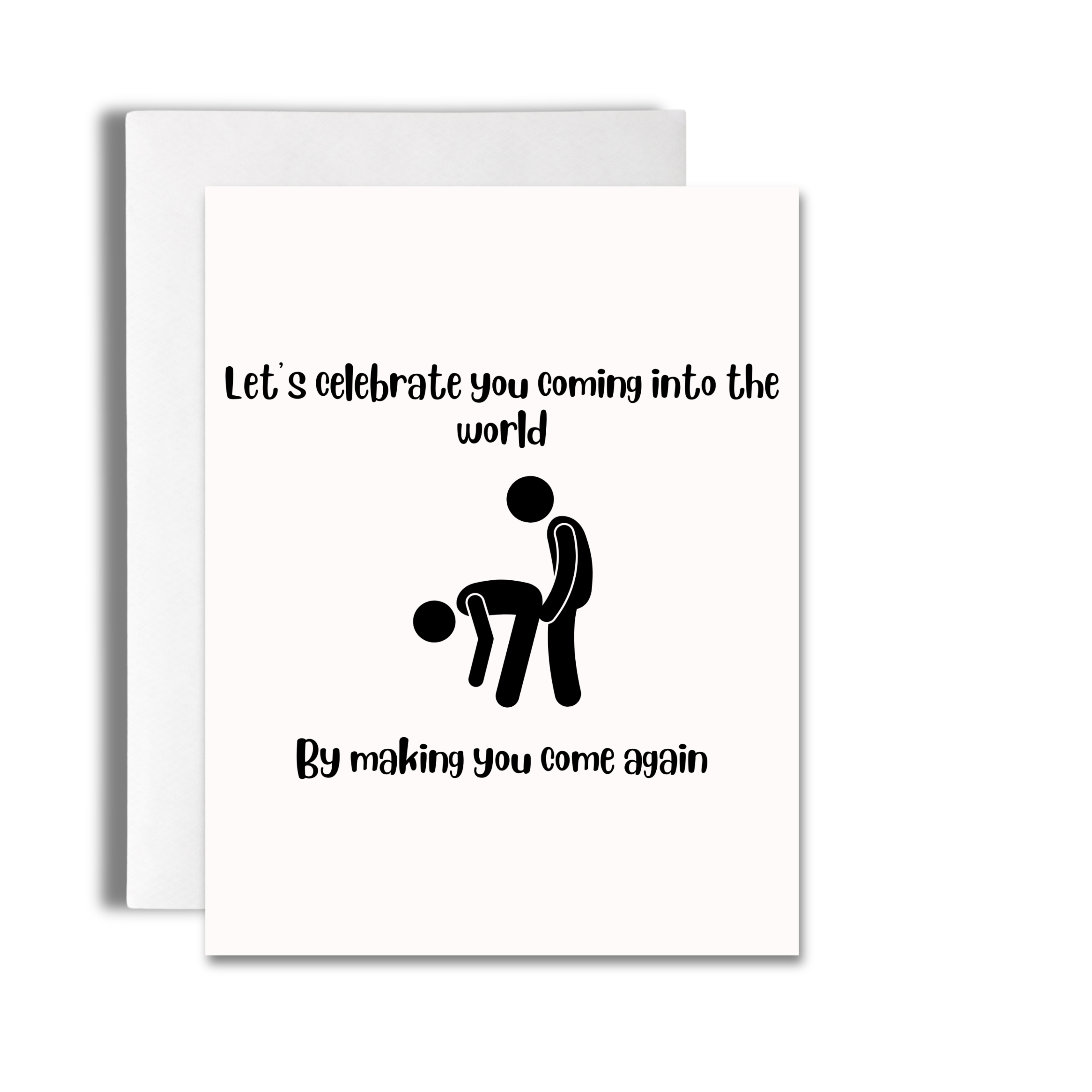 Cheeky Ink - Wholesale Birthday Card - Coming Into the World | Funny Birthday Card1