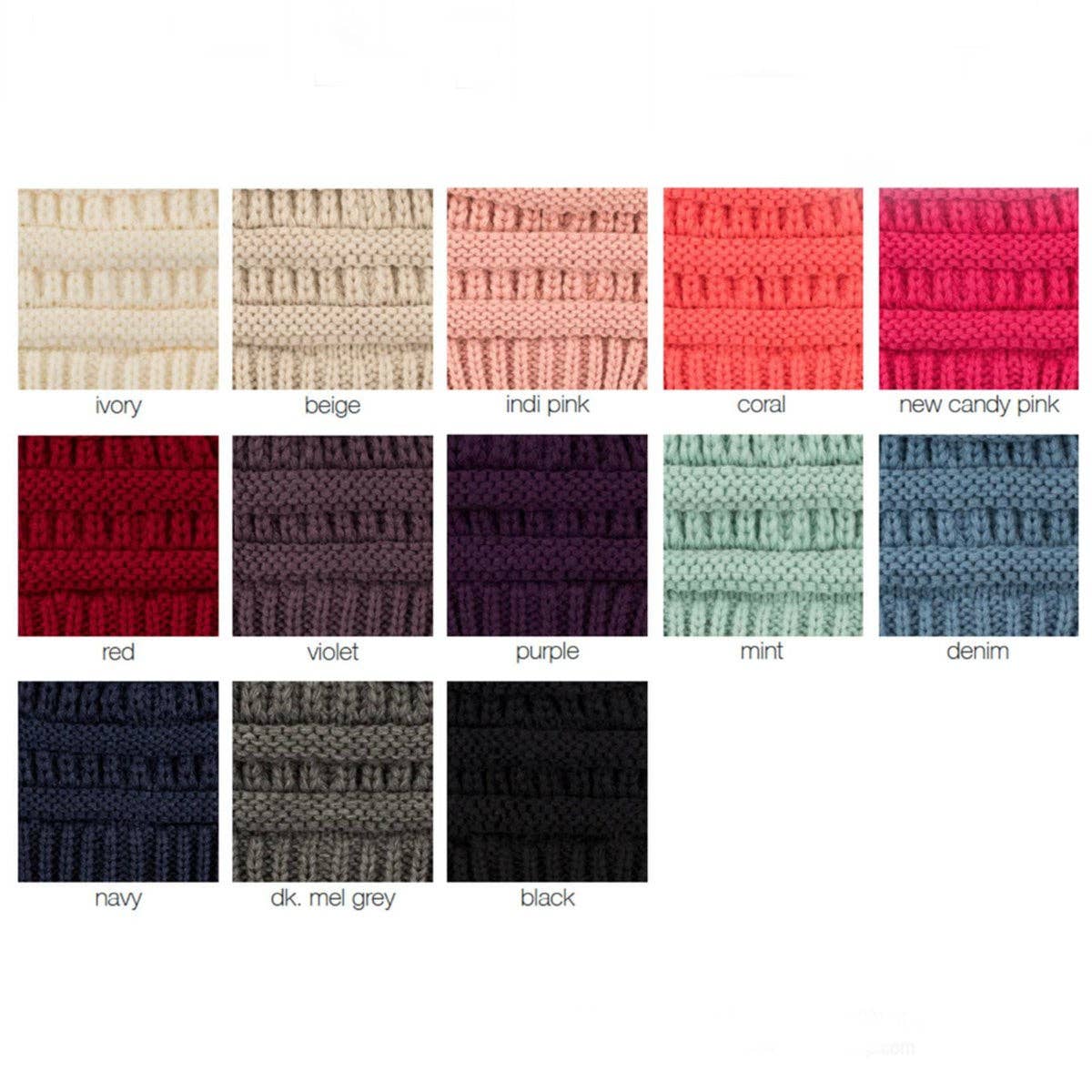 Truly Contagious – wholesale Beanie – Kids – CC Kids Ponytail Beanie ( MB-847-KIDS )23