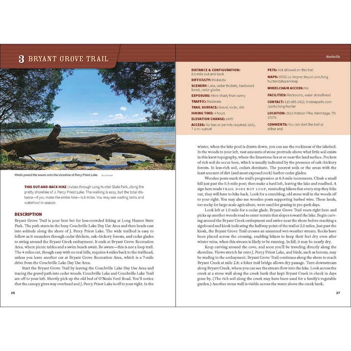 AdventureKEEN - Wholesale Book - Adult - 60 Hikes: Nashville 5e