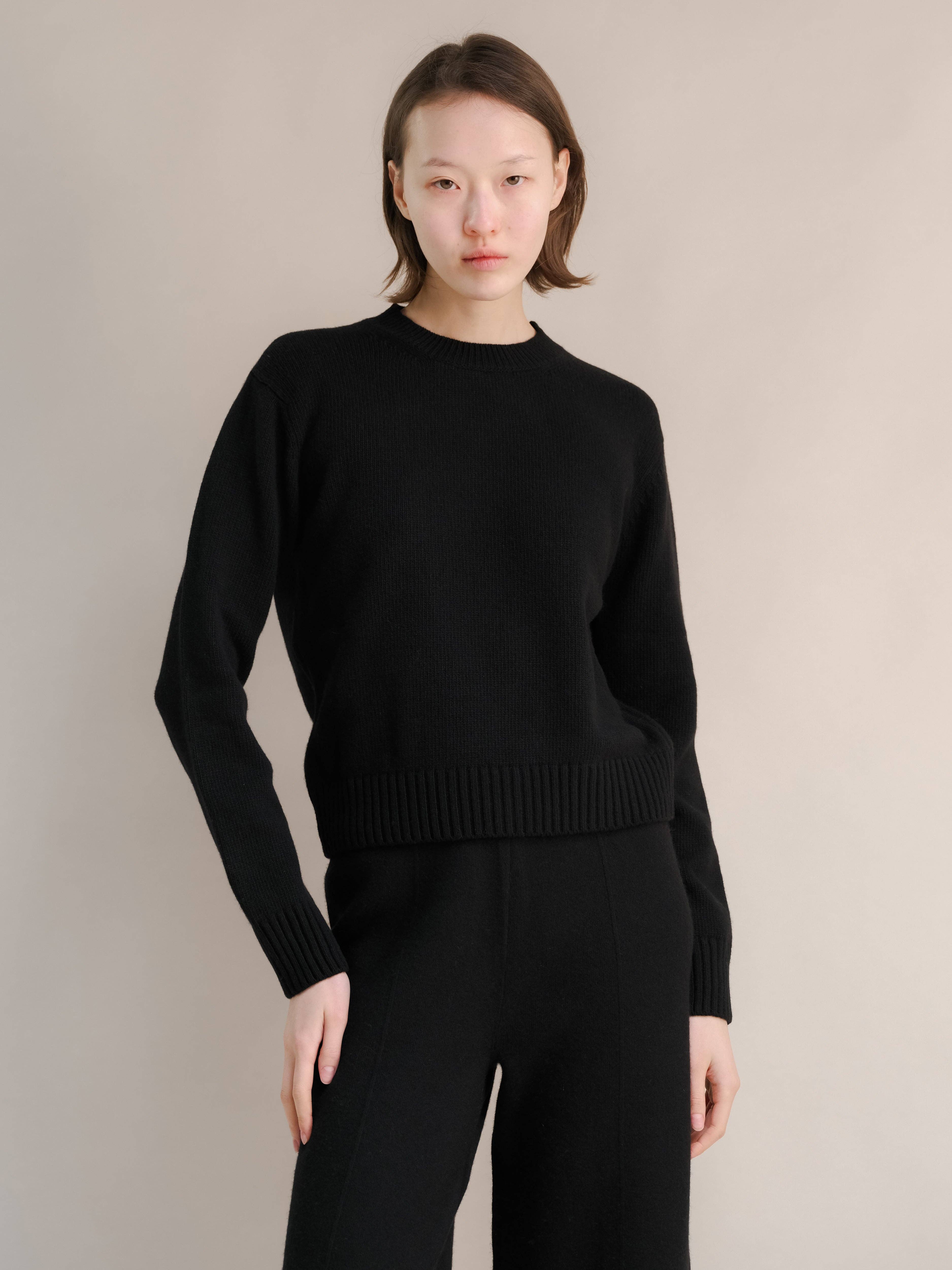 Lèmme - Wholesale Knit Sweater - Women's - Cashmere Mix Crewneck Sweater9