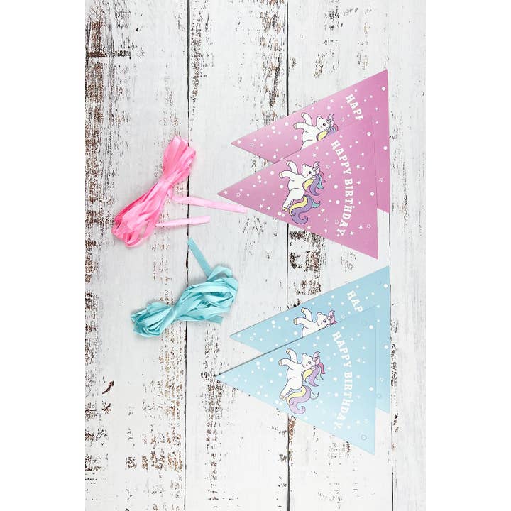 ASSORTED UNICORN PARTY DECORATION SUPPLIES for wholesale on Faire4