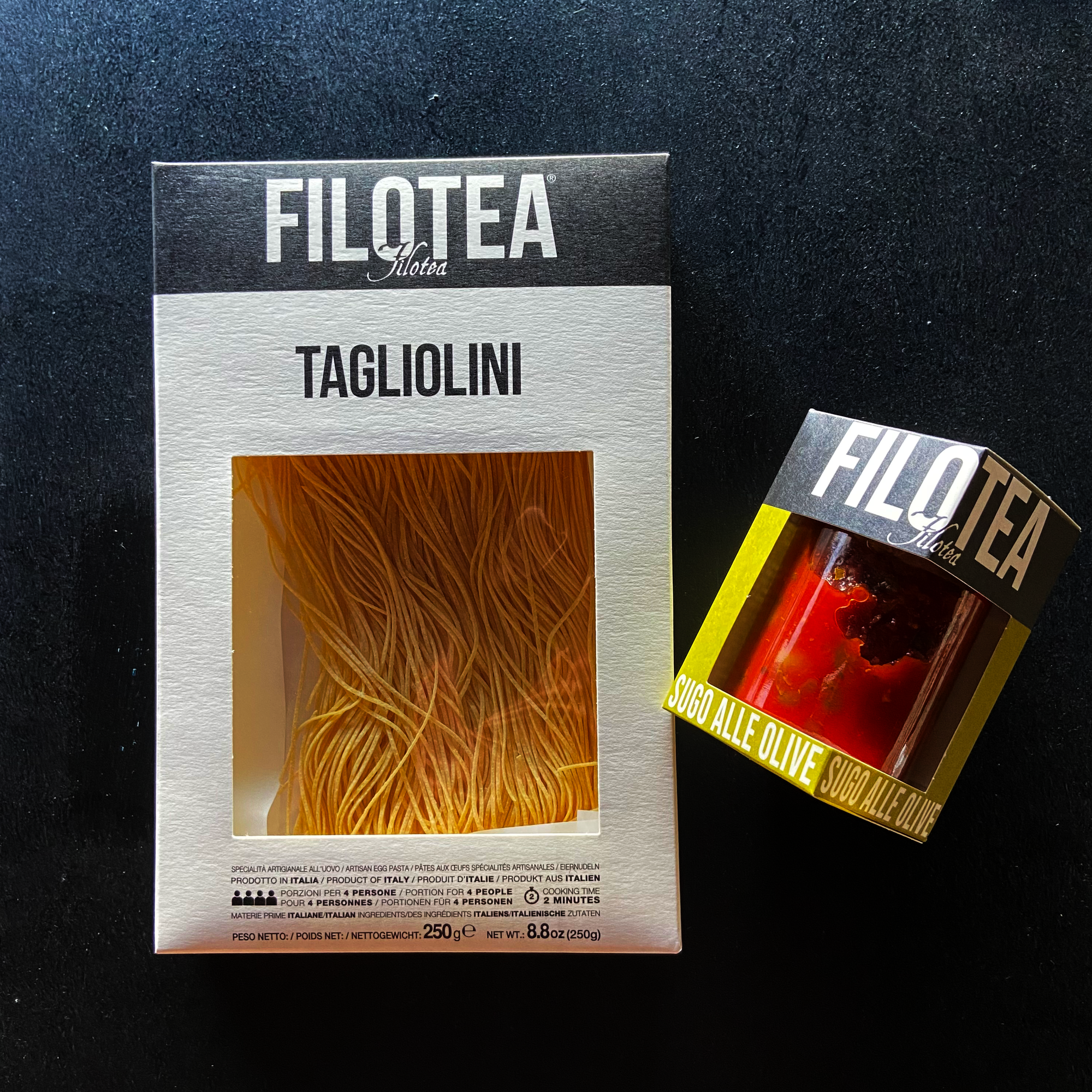 Filotea - Wholesale Pasta - Filotea • Tagliolini Laid Artisan Egg Pasta 250g1