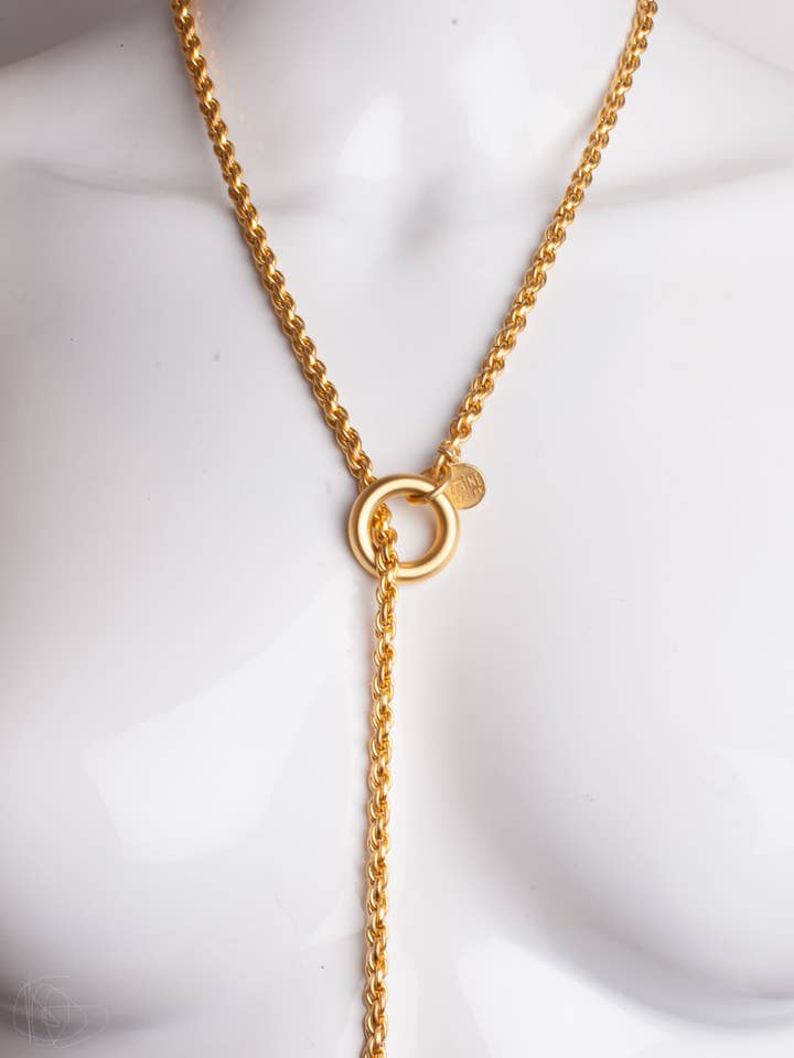 Donut Mireille Necklace for wholesale by Erminie For Ermine