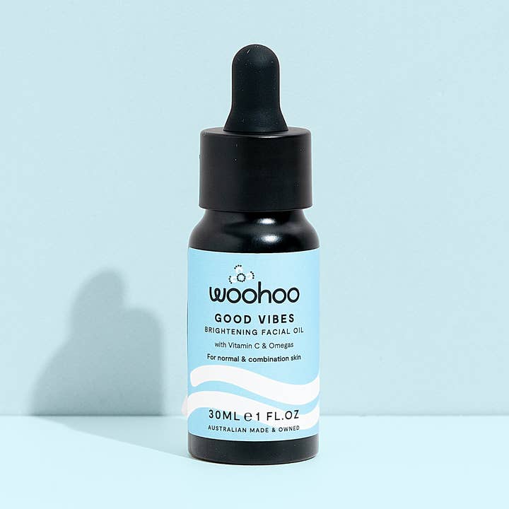 'Good Vibes' Brightening Facial Oil (with Vitamin C) for wholesale by Woohoo Body