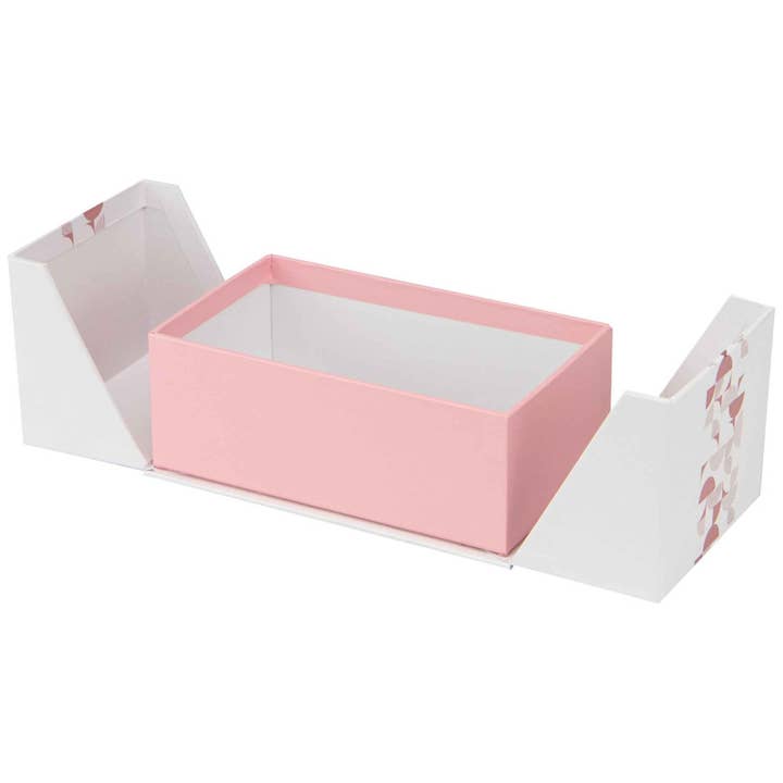 Deffrennes - Wholesale Gift Box - Iconic double opening white cardboard box 16x9.5x6 cm5